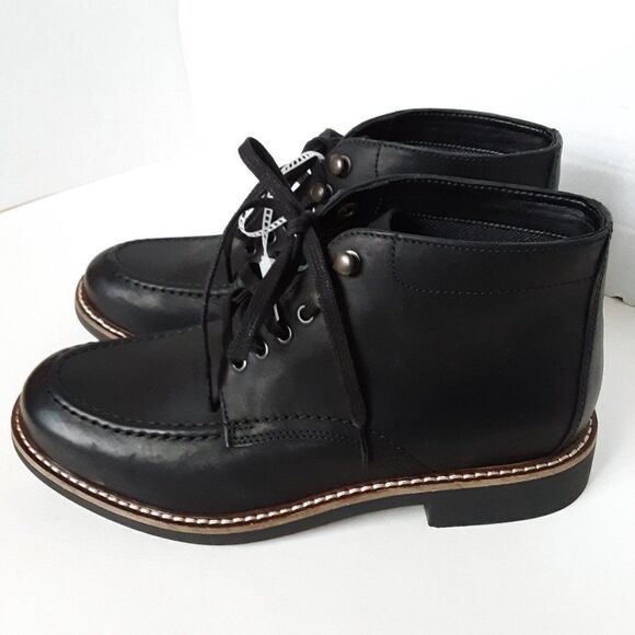 Bostonian Men's Ankle Boot size US 8M Black Leather - Picture 11 of 11